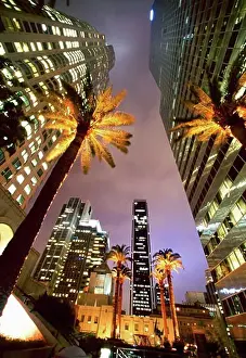 Centre Prints: Downtown Los Angeles Civic Center Area CA