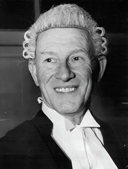 1952 Prints: Dr. Horace Layton Spearman after his admission as a barrister today. July 25, 1952