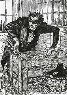 Urgency Prints: Dr Jekyll trying desperately to find the chemicals that will enable him to cast off his Mr Hyde persona