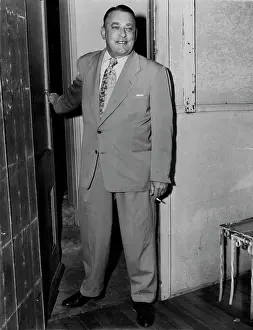 1952 Prints: Dr. Reginald Stuart Jones.***** at his home this morning. September 18, 1952