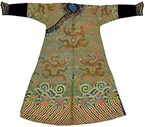 Period Prints: Dragon Robe 18th century China