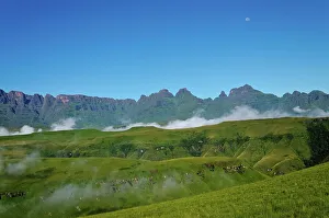 Drakensberg Prints: Drakensberg Scenery in the Cathedral Peak region of the Ukhahlamba Drakensberg Park