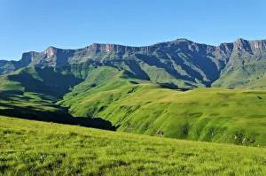 Drakensberg Prints: Drakensberg Scenery in the Cathedral Peak region of the Ukhahlamba Drakensberg Park