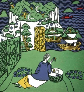 Full Length Prints: Dreaming Youths -The Distant Island, Kokoschka, Oskar (1886-1980/Austrian)