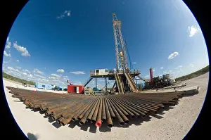 Machinery Prints: Drill pipe is used in the exploration and development of oil and gas