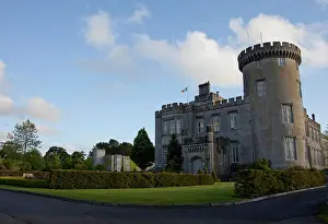 Turrets Prints: Dromoland Castle Hotel in Newmaket-on-Fergus