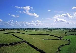 Middle Ages Prints: Drumlins, Castle Roche, Near Dundalk, Co Louth, Ireland