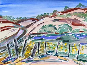 Hills Prints: Dry Hills, Northern California