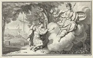 Papier Prints: Dubourg, Louis Fabritius, Folkema