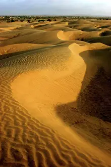 Third World Prints: Dunes of Khuri, Rajastan