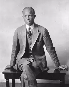 Dwight D. Eisenhower during his tenure as a member of the American Battle Monuments Commission. 1927