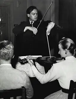 Violin Prints: E. Prokop. August 1, 1955