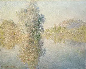 Western Art Prints: Early Morning On The Seine At Giverny