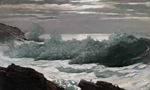 Storm Prints: Early Morning After a Storm at Sea