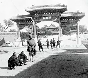 Palace Prints: east over Marble Bridge toward the Forbidden City