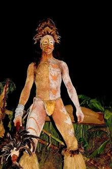 Paint Prints: Easter Island. Body Painting For Tapati Festival Rapa Nui
