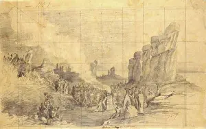 Sep07 Prints: Easter Island, Religious Festival 1872 Pierre Loti (1850-1923 French)