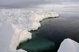 Global Warming Prints: Edge of the Pack Ice in the Chukchi Sea
