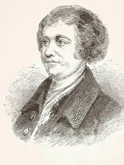 Welsh Prints: Edmund Burke 1729 to 1797 Anglo Irish philosopher