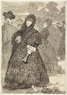 Edouard Prints: Edouard Manet, At the Prado (Au Prado), 1865 1868 At the Prado (Au Prado)