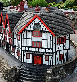 Mock Prints: Edwardian mock Tudor style Hotel