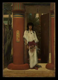 Jean Prints: An Egyptian in a Doorway 1865 Sir Lawrence Alma-Tadema In the mid-1860s