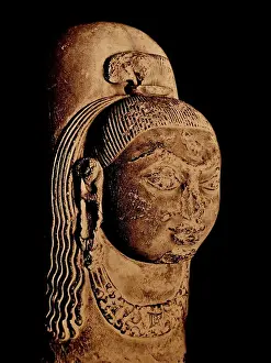 Lord Prints: Ekamukha linga of Lord Shiva at Udayagiri; India, 4th century A.D