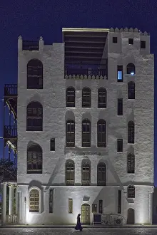Arabic Prints: El Balad old quarter in Jeddah, Jeddah, Saudi Arabia