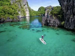 Paddleboard Prints: El Nido Resort Philippines. Lagen Miniloc Pangulasian