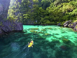 Philippines Prints: El Nido Resort Philippines. Lagen Miniloc Pangulasian