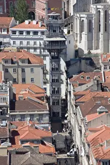 Elevator Prints: Elevador de Santa Justa, Elevador do Carmo