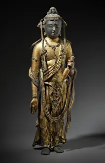 Gilt Prints: Eleven-headed Kannon. Kei School (Japan)