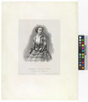 Empress Prints: Elisabeth Amalie Eugenie, Duchess in Bavaria later Empress of Austria
