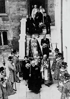 Her Majesty Prints: Elizabeth II's First Public Engagement -- The Queen