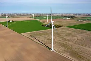 Winds Prints: Elkton, Michigan, The Harvest I Wind Project in the Thumb of Michigan
