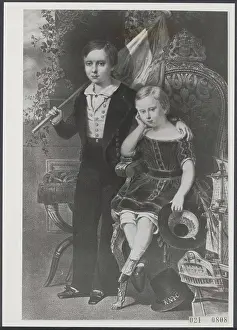 Sons Prints: Elsevier photo collection. Willem Nicolaas Alexander Frederik Karel Hendrik van Oranje Nassau (1840-1879)