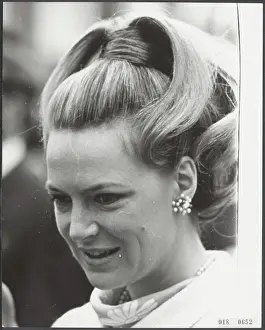Elsevier Prints: Elsevier photo collection. Princess Irene striking appearance special hairstyle. 1, 1967