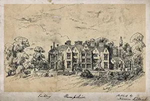 Florence Prints: Embley Park, Hampshire, home of Florence Nightingale's family