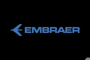 Background Plain Colored Prints: Embraer, Logo, Black background
