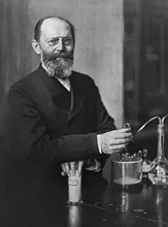 Mustache Prints: Emil Fischer (1852-1919) German chemist: Nobel prize for chemistry 1904