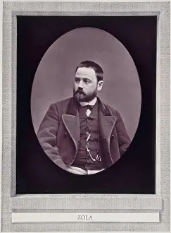 Francais Prints: EMILE ZOLA Etienne Carjat (1828-1906)