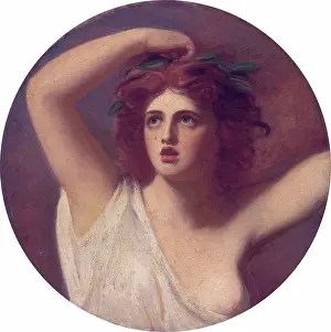 Hamilton Prints: Emma, Lady Hamilton as Cassandra by Romney