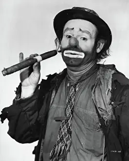 Circus Prints: Emmett Leo Kelly. After Pilkinston CTV Series - Scenes from Film. April 01, 1952