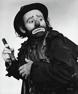 Circus Prints: Emmett Leo Kelly.Still-25. April 01, 1952