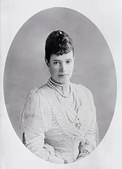 Romanov Prints: Empress dowager Maria Fyodorovna (Dagmar of Denmark) (1847-1928)