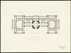 Druck Prints: End, Böckmann & Köhler, Japanese parliament in Tokyo (without dat)