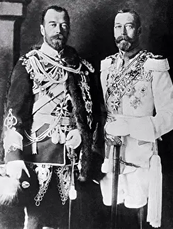 George Prints: England: c. 1915 Here are two cousins