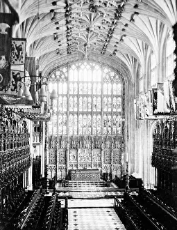 In A Row Prints: England, Chapel of the Knights of the garter