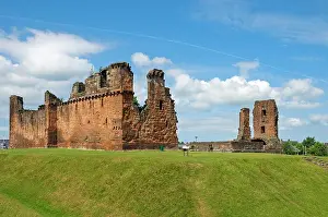 Visitor Prints: England, Cumbria, Penrith. The ruins of Penrith Castle