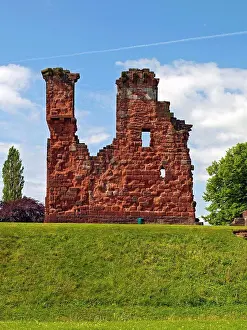 Visitor Prints: England, Cumbria, Penrith. The ruins of Penrith Castle